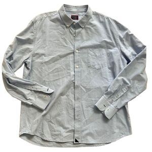 UNTUCKit Light Blue Cotton Button-Down Casual Dress Shirt‎ XX-Large
